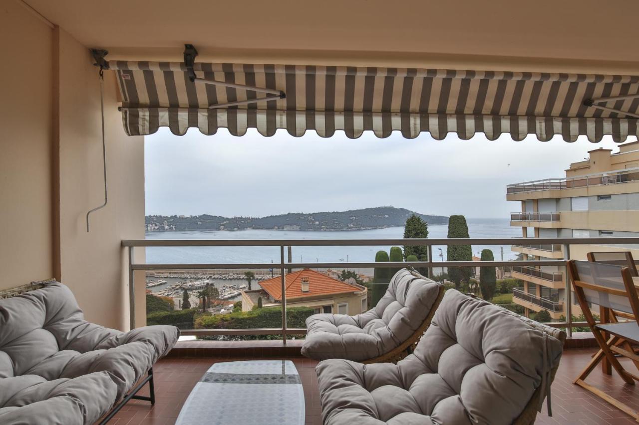 Sublime Appartement Vue Mer. Parking/Piscine/Clim Villefranche-sur-Mer Zewnętrze zdjęcie