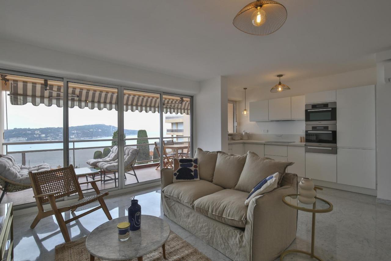 Sublime Appartement Vue Mer. Parking/Piscine/Clim Villefranche-sur-Mer Zewnętrze zdjęcie